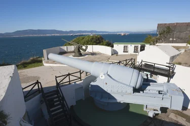 100 Ton Gun at Napier of Magdala Battery